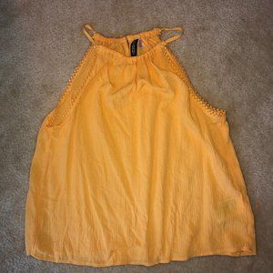 Yellow Summer Tank Top